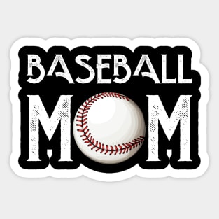 Baseball Mom Baseball Mama Mother's Day Sticker